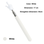 White handle + White fingers